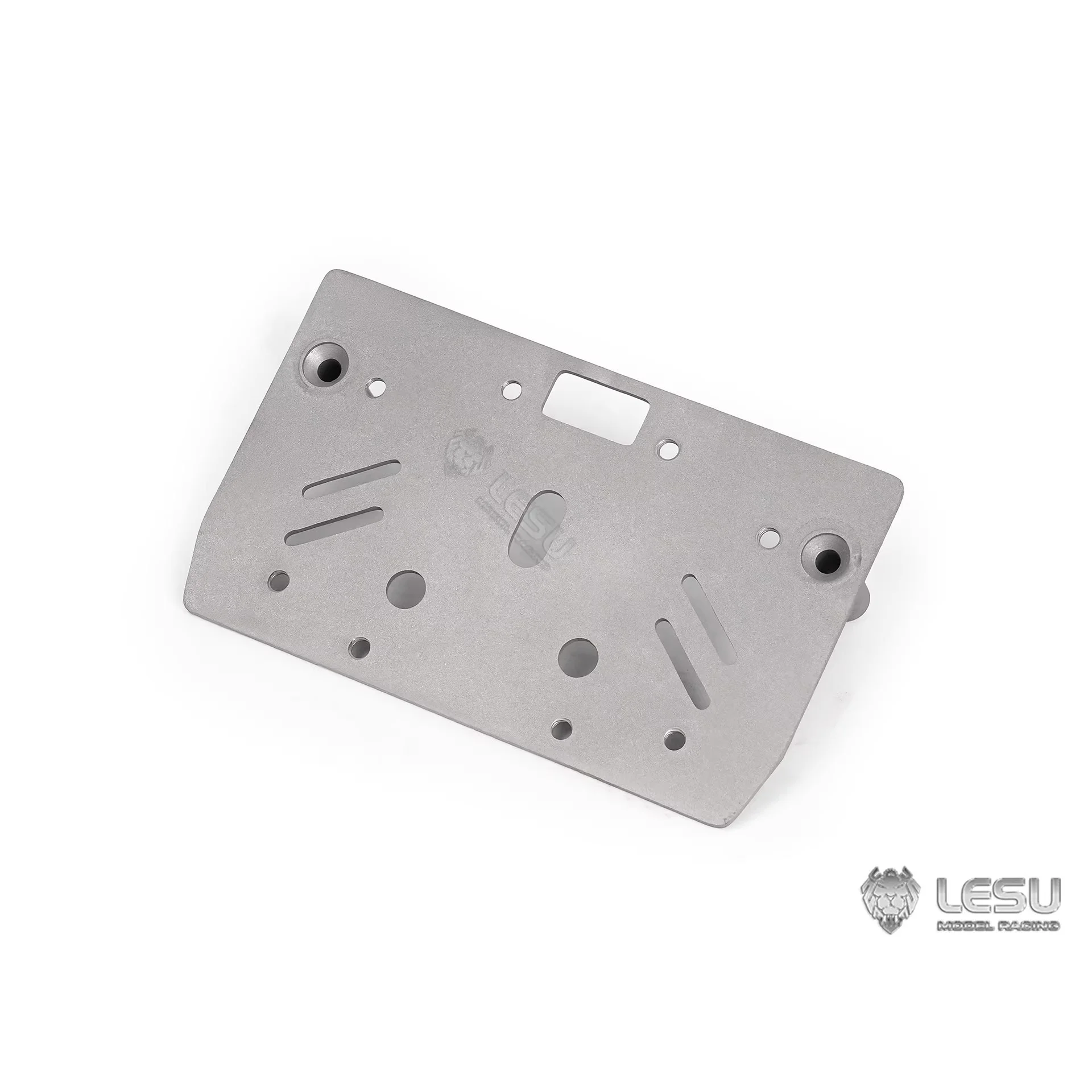LESU Teile Metall-Fronthalterungen für Hydraulische Stützbeine 1/14 DIY RC Roll-on Roll-off Muldenkipper 3363 3348 TGS Kranwagenmodell – Detail 7