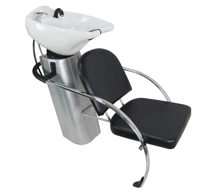 Chrome plating anti-rusty basin chair salon shampoo chair for head massage RJ-9207