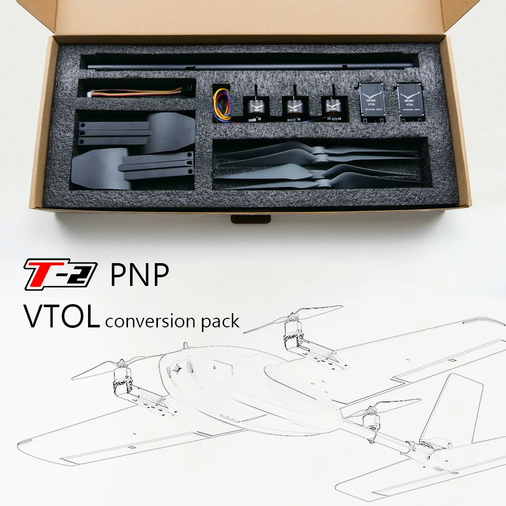 VTOL - HEE WING CRUZA T2-PNP VTOL conversion pack FPV Airplane 1200MM wingspan EPP FPV plane