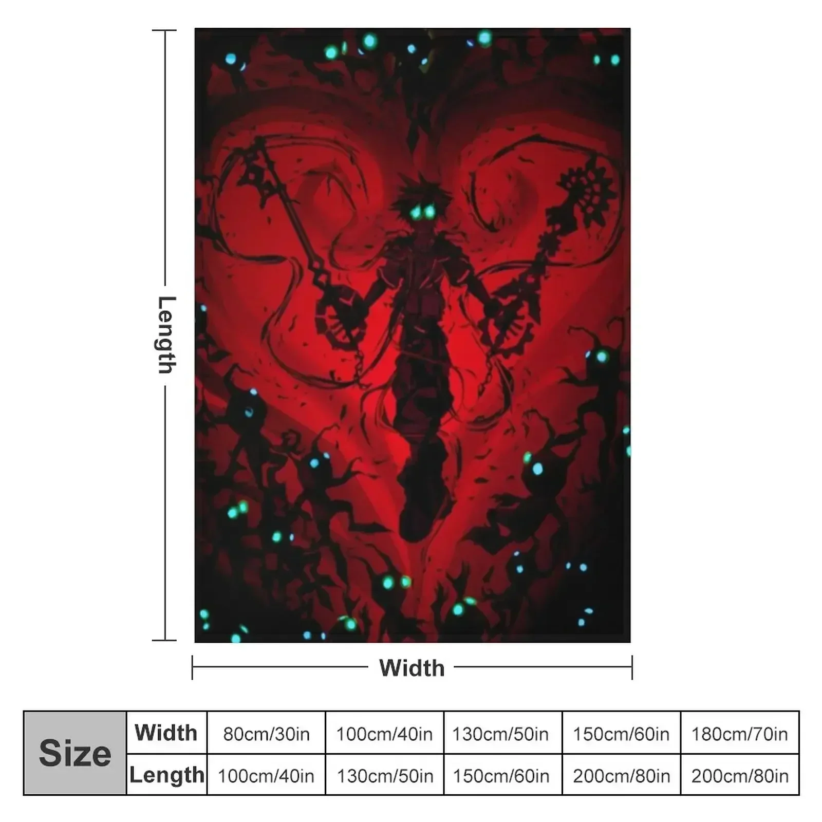 Corruption of the Heartless (DK) Throw Blanket Summer Beddings Nap Sofa Quilt Travel Blankets