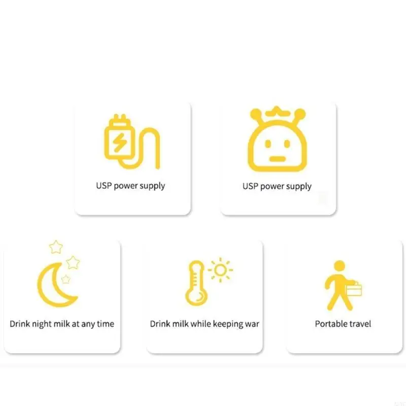 حقيبة تسخين زجاجات الحليب مناسبة للسفر من A5YC، استمتع بتغذية خالية من المتاعب #3