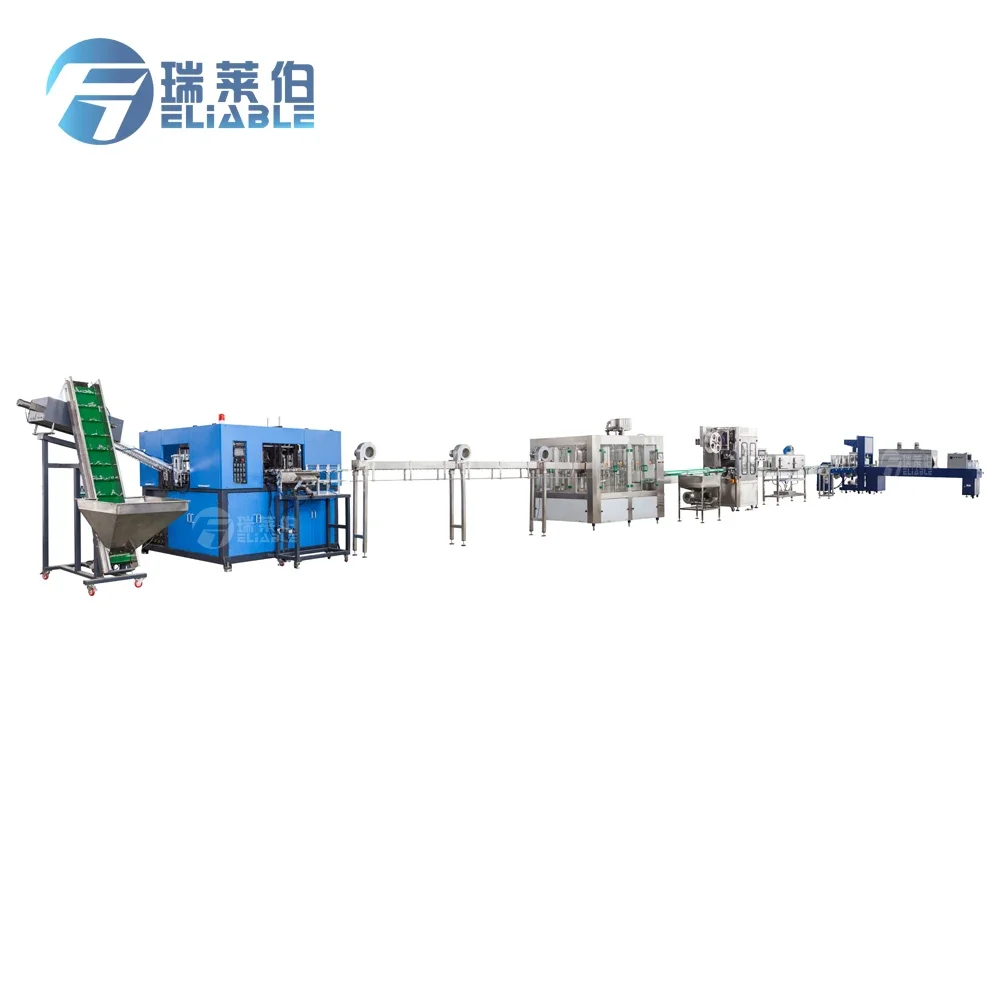 Factory Price Industry Leading Complete Fruit Tea Energy Drinks Juice Beverage Filling Machine Production Line