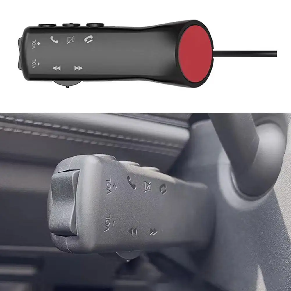 

Car Wheel Steering Control Buttons for MP3 Stereo Radio Hang up Answer phone calls7 Keys Function Vehicle Modification Acce S6Z4
