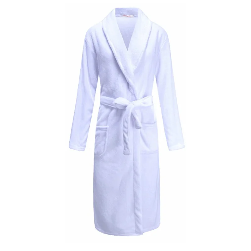 Unisex Kimono Dressing Gown Cotton Terry Towel Bathrobe for Men/Women Water Uptake Sleepwear Ideal for Hotel & Swimming Use