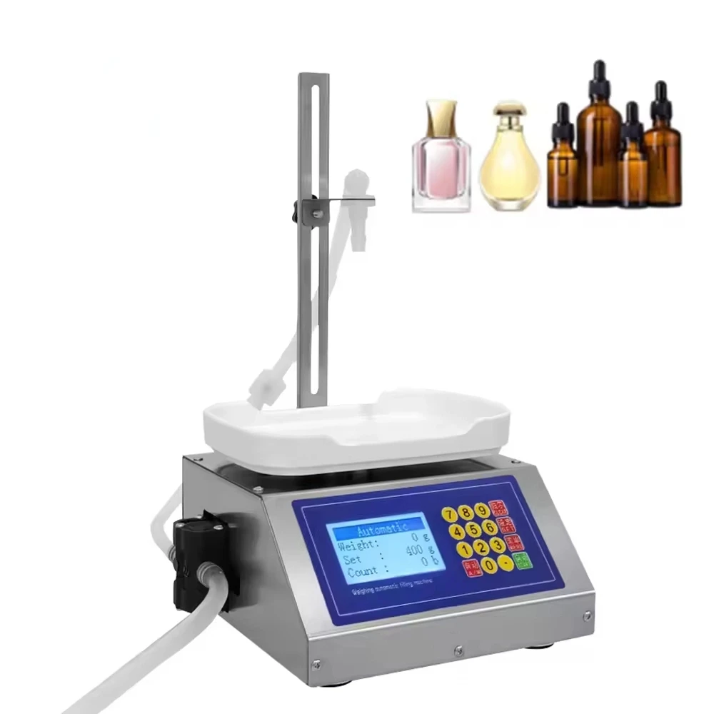 CSY-3200 Nicht schäumender Flüssigkeitsfüller, ideal für Saft-/Kochöl, 3200 ml/min Durchflussrate 110 V/220 V