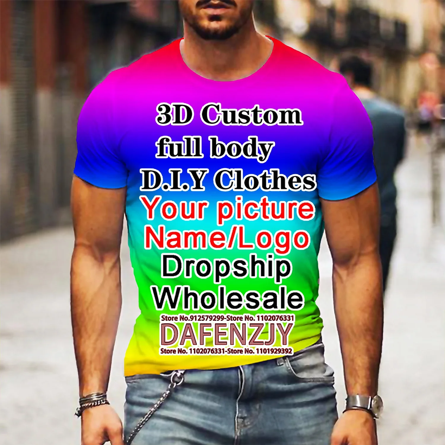 Custom Your Exclusive 3D All Over Printed T Shirt For Men Fashion Casual Short Sleeve Tops Abstract Men, Women, Kid T-shirts Tee