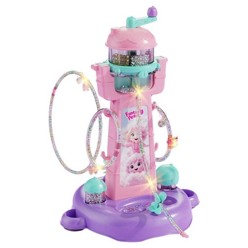 الأطفال التعليمية عدة أشغال يدوية الإبداعية سوار ماكينة لعبة المجوهرات الحرفية النشاط لنشاط عيد ميلاد الأسرة 15UB #1