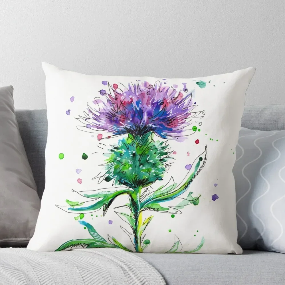 

Thistle #1 Throw Pillow Anime Decorative pillowcase luxury decor Pillow