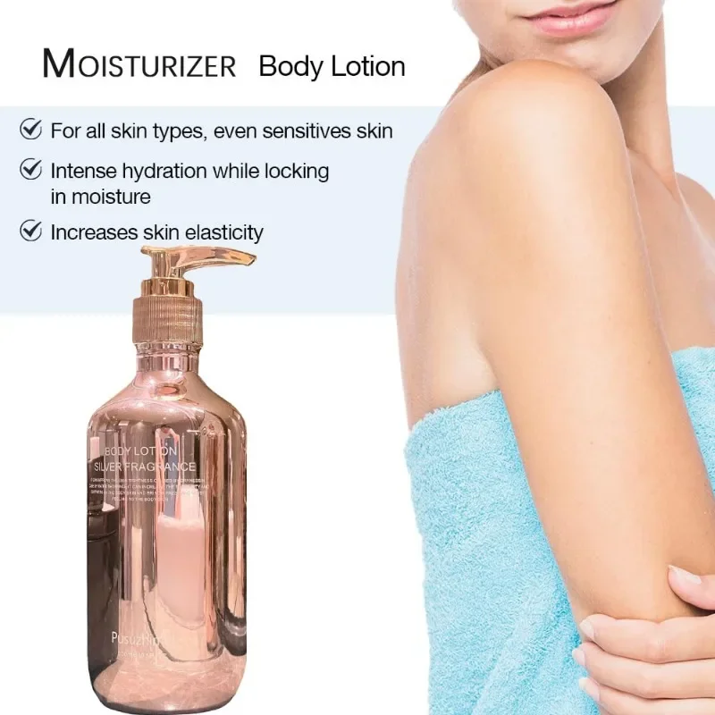 Silver Spring Perfumed Body Lotion Lasting Fragrance Moisturizing Hydrating Dry Skin Relief Intense Moisture Repair Body Cream