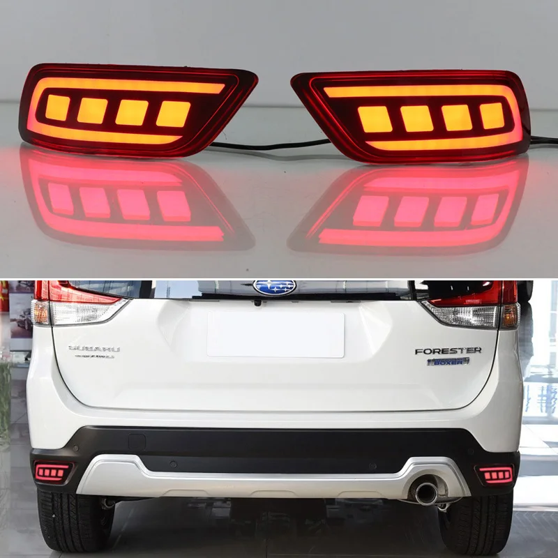 

Car Rear Bumper Light For Subaru Forester 2019 2020 2021 2022 2023 LED Indicators Fog Lamp Turn Signal Reflector Brake Lights