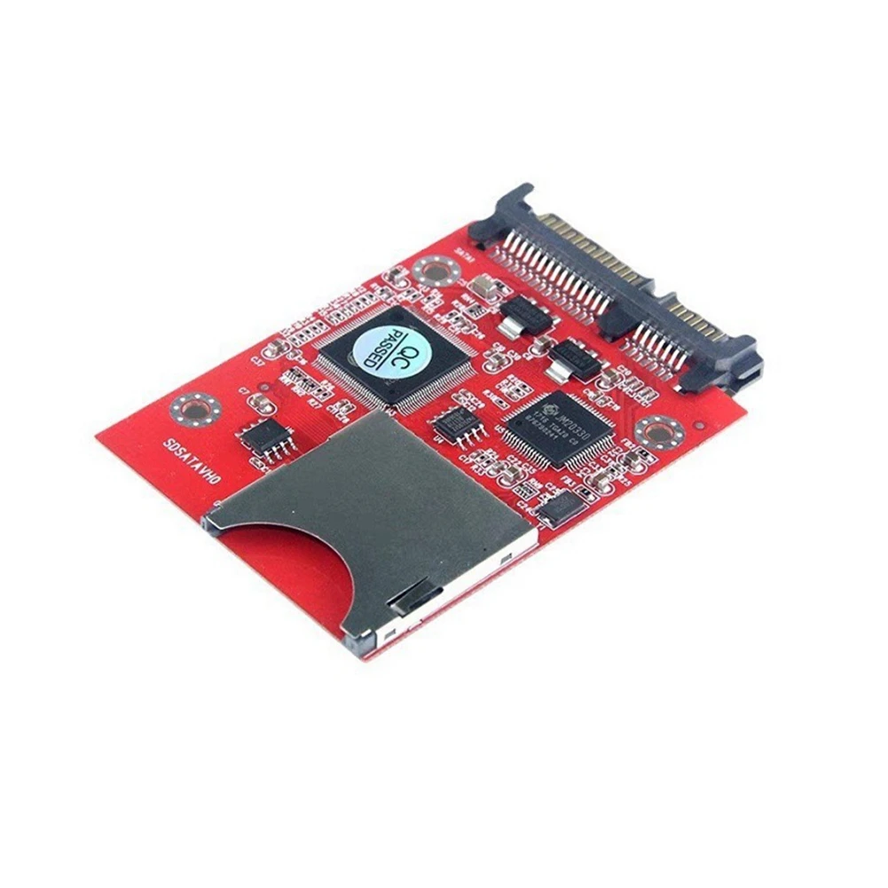 OUVU-SD naar SATA Harde Schijf Adapterkaart Ondersteuning SD-kaart naar Sata Interface Conversie Adopteer Ft1370 Hoofdbesturing Chipkaart