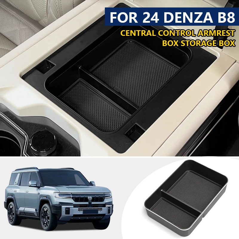 para-byd-leopard-8-2024-novo-organizador-de-armazenamento-para-apoio-de-braco-central-automotivo-acessorios-internos-de-armazenamento
