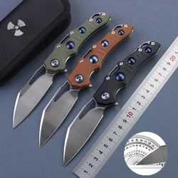 Flipper Zero cuchillo plegable táctico D2 Mikata para camping
