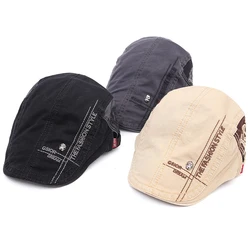 2025 New Aumnr Autdoor Sports Cotton Berets Caps For Men  Women Casual Peaked Caps letter embroidery Berets Hats Casquette Cap