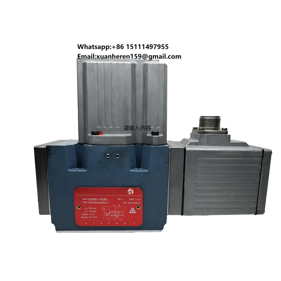 Factory Original SHY-D661-4086 Solenoid Relief Valve Four-Way 1/2 Port 315bar Pressure Hydraulic Valves Hot Selling High Quality