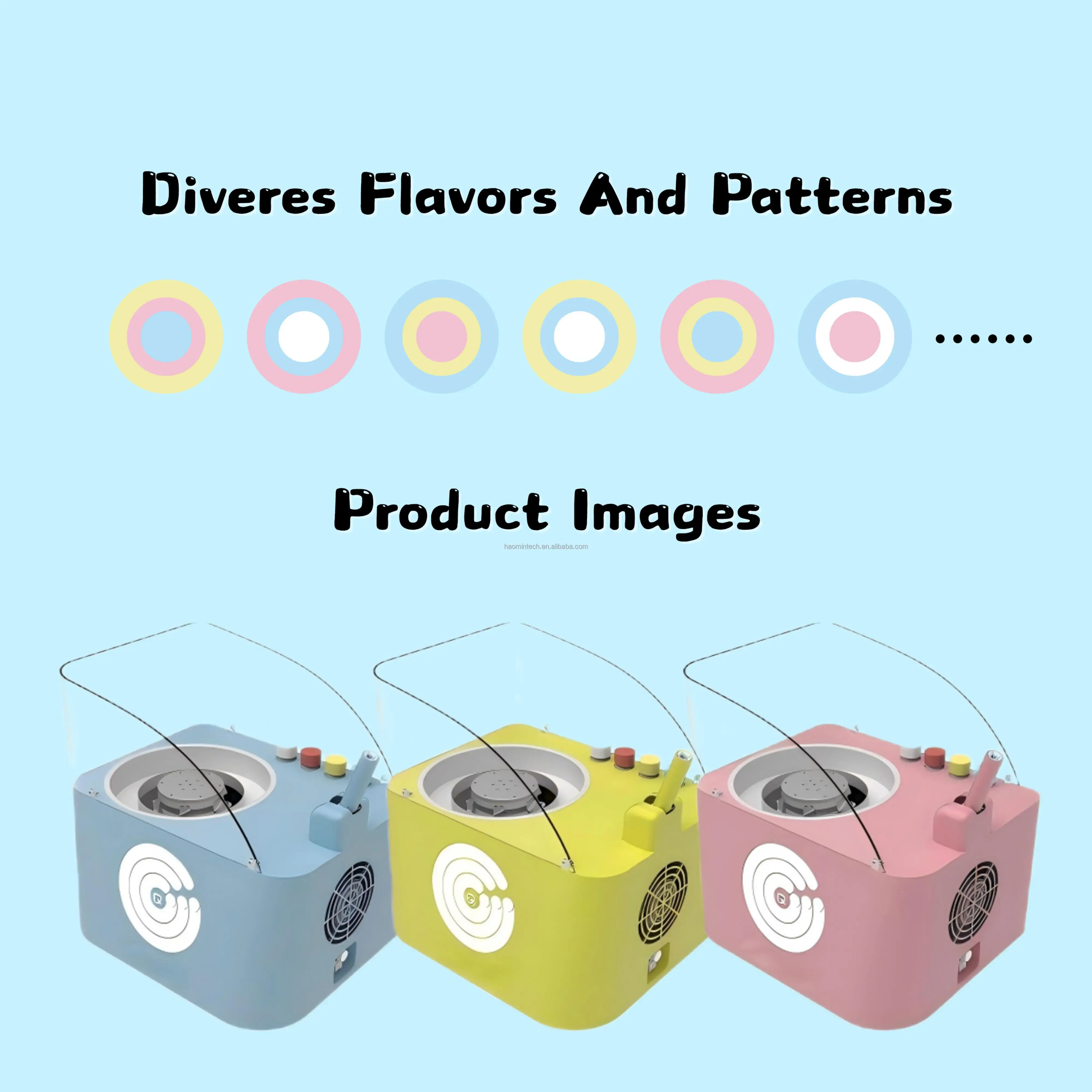 New Mini Smart Cotton Candy Maker Machine And Automatic Sugar Control For Kids Birthday Parties Home Carnival Snacks