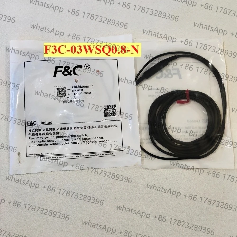 

Original F & C Proximity Sensors F3C-03WSQ0.8-N/N2/P/P2 R2M Three Wire NPN Normally Open