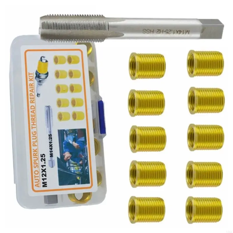 M12x1.25 Bấm bugi Giải pháp sửa chữa chủ đề cho các hội thảo về nhà và chuyên nghiệp Y4QC