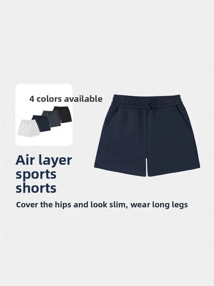 

Fitn Sports orts Женская свободная верхняя одежда для бега и йоги с высокой талией Qui Dry Air Layer Micro A-Line Повседневные orts