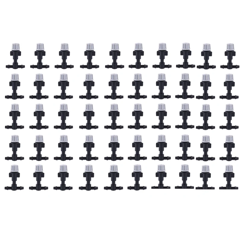 

50X Spray Water Fog Misting Nozzle Gardening Water Cooling System Greenhouse Plants Spray Sprinkler Head Sprayer Nozzle