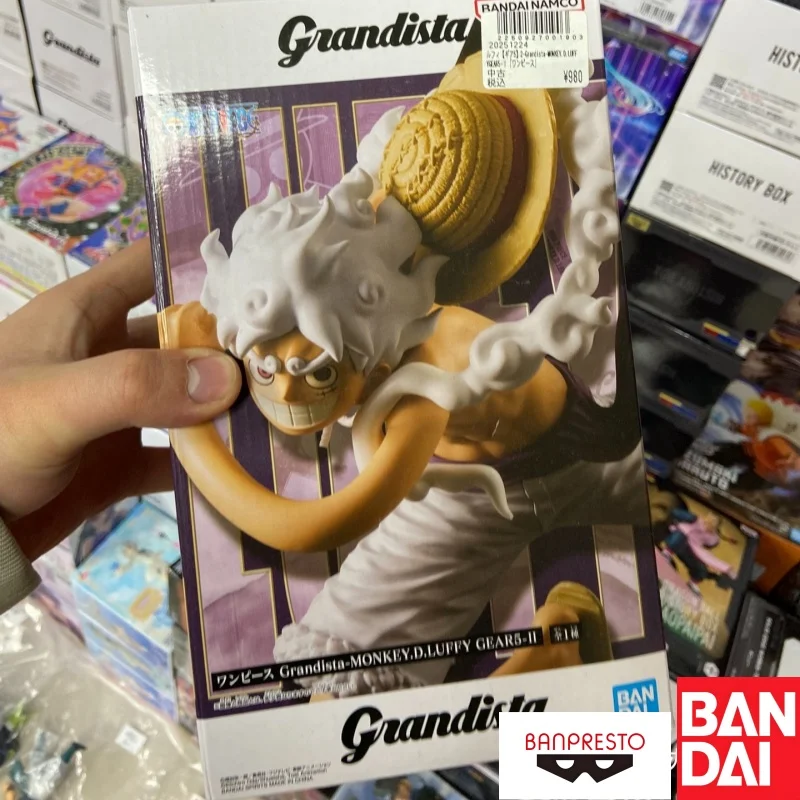 

Bandai Original In Stock Banpresto One Piece Anime Monkey D. Luffy Gandista Action Figure Garage Model Doll Brand New Boxed Gift
