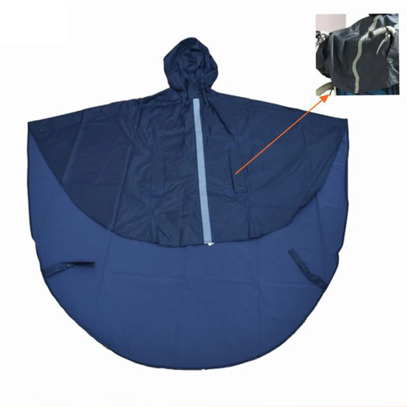 Wheelchair Waterproof Poncho Rain Cover with Hood Disability Aid Rain Mac / Coat Scooter Raincoat for The Elderly