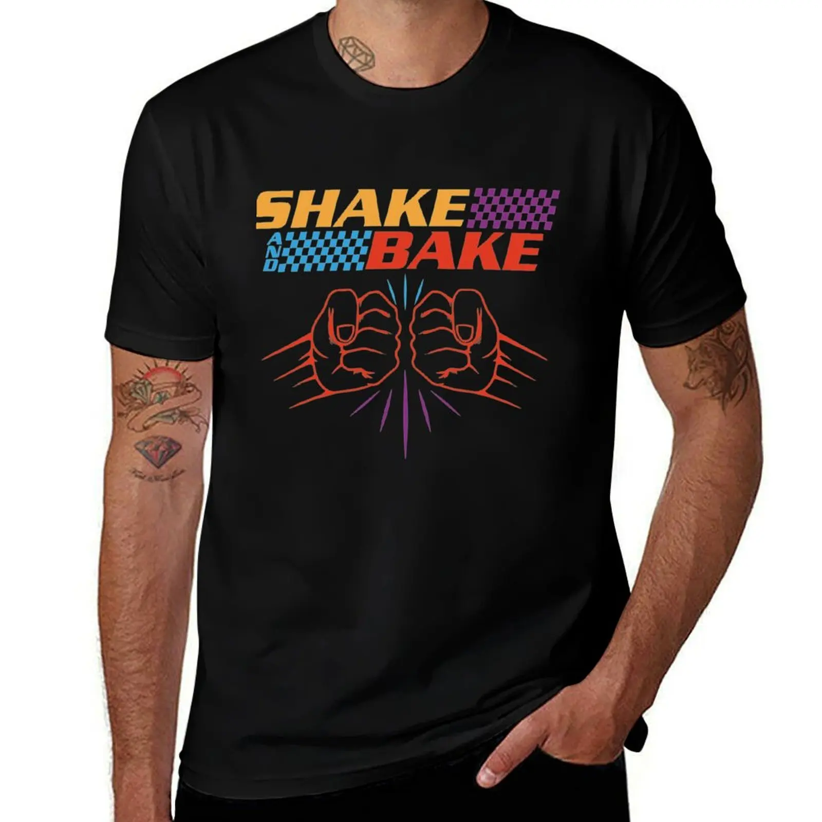 

for t prints fit shirts shirts print custom t with man Bake t T-Shirt T-Shirt slim shirt Shake And