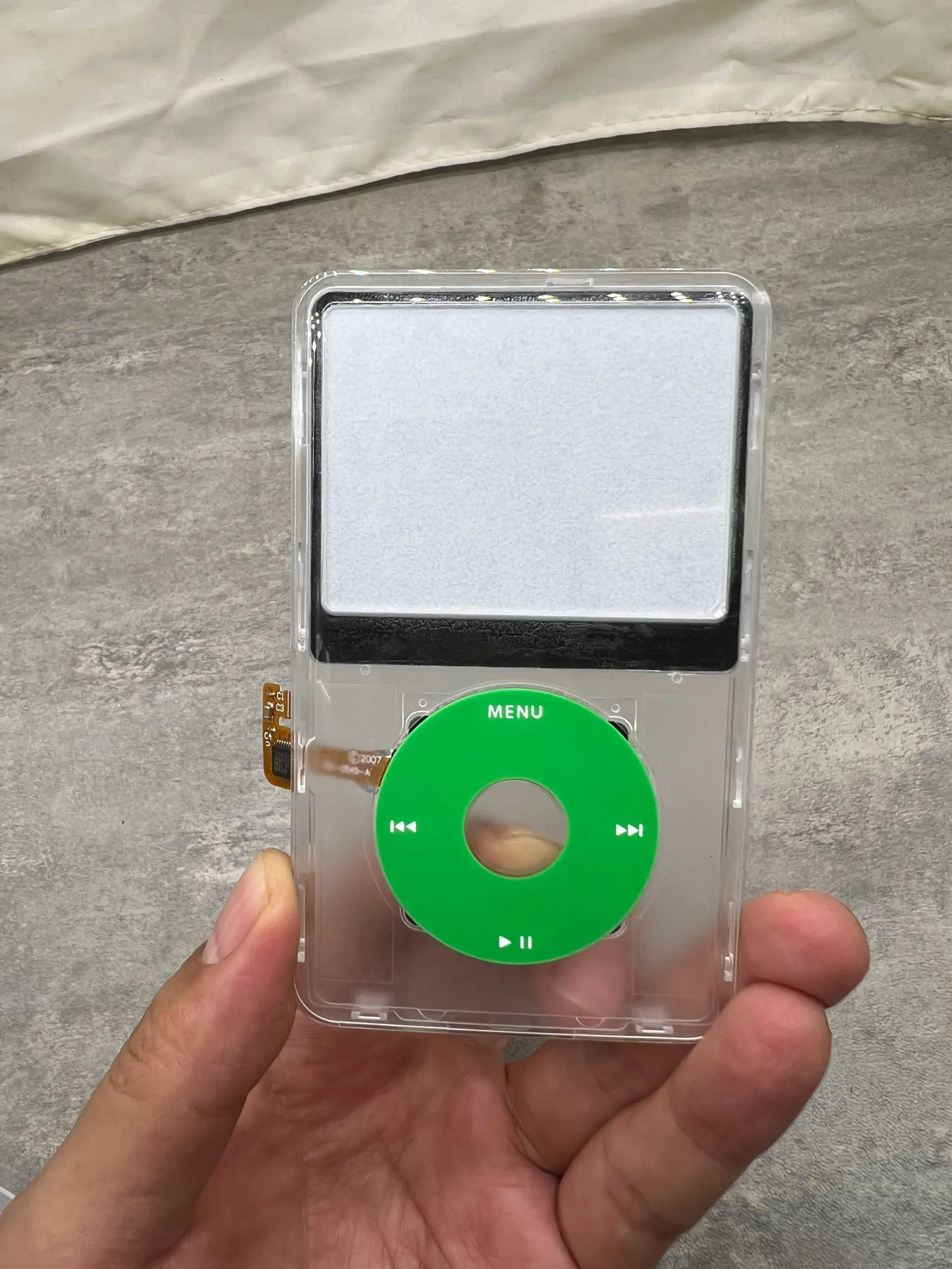 Clear Transparent Plastic Front Housing Case Multiple Color