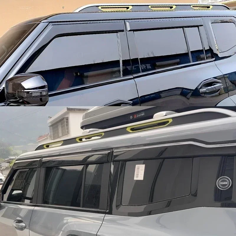 Car Rain Deflector For Hyundai Tucson L NX4 MK4 LWB Accessories 2022 2023 2024 2025 Side Window Visor Shield Awning Guard Cover