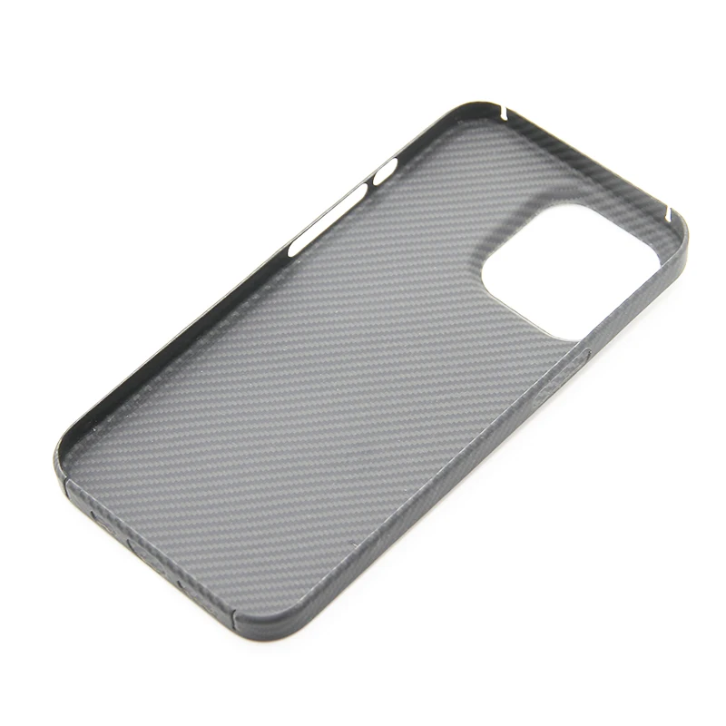 Case for iPhone 16 15 14 Pro Max 600D Aramid Real Carbon Fiber Anti-explosion Cell Mobile Phone Protective Cover Shell