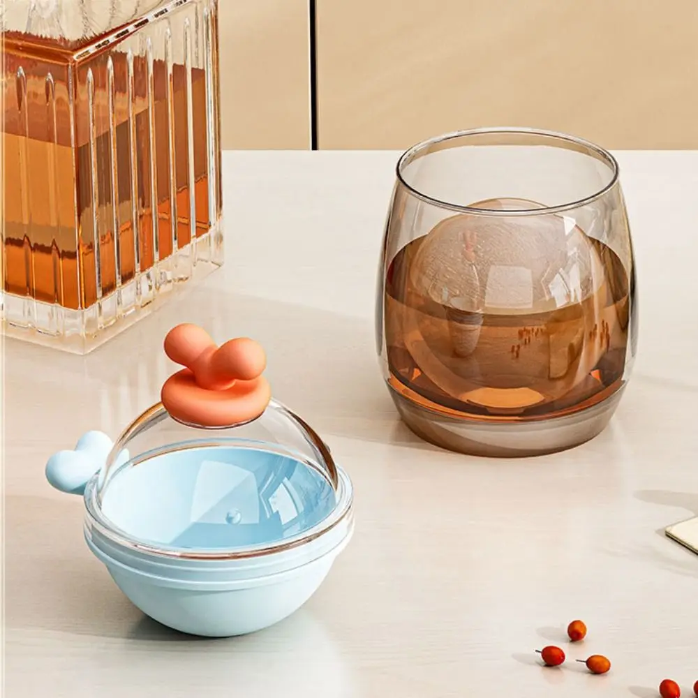 

Easy Clean Round Ice Hockey Mold Big Creative Ice Cube Mold Cute Ice Box Party