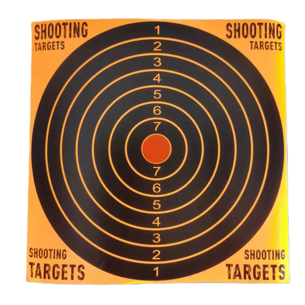 8*8 inches, Multiple Styles Available, 10 Pcs/Pack, Hunting and Shooting Practice Splatter Color-Changing Target Stickers