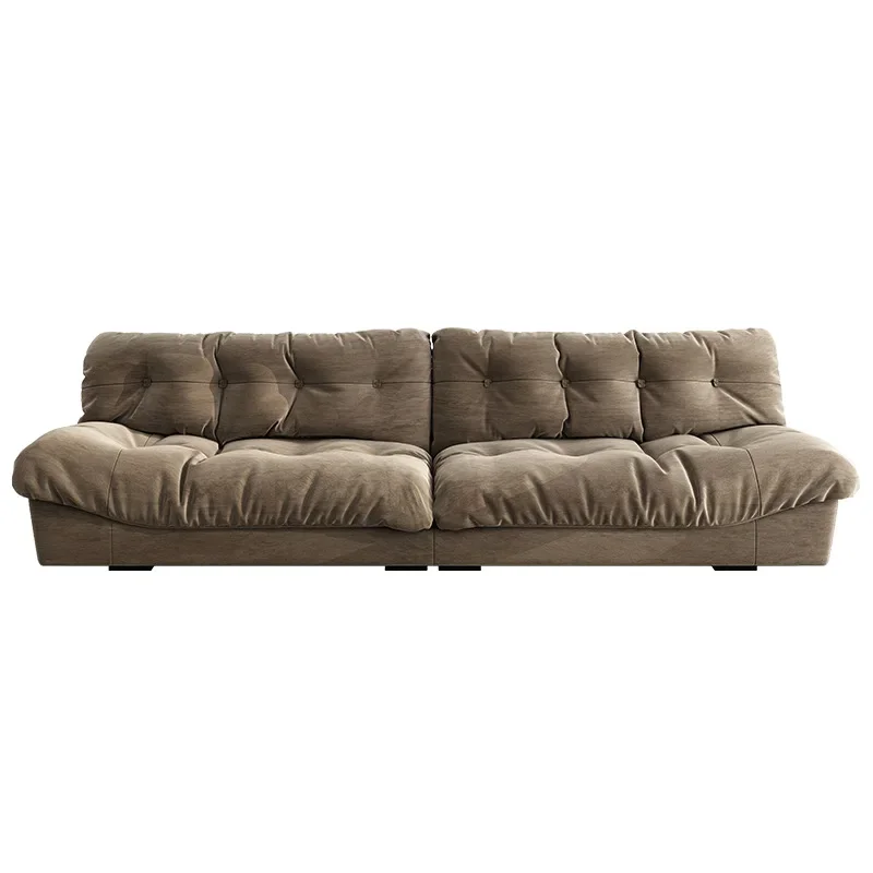 

Cloud sofa, matte technology cloth, down sofa, small apartment living room