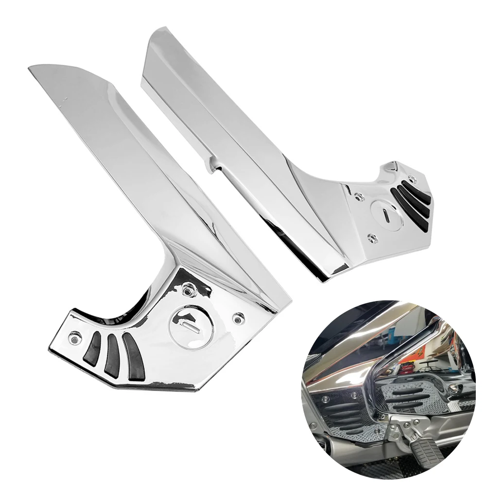 

Motorcycle Chrome Fairing Frame Covers Set For Honda Gold Wing Goldwing GL1800 GL 1800 2001-2017 2014 2013 2012 2011