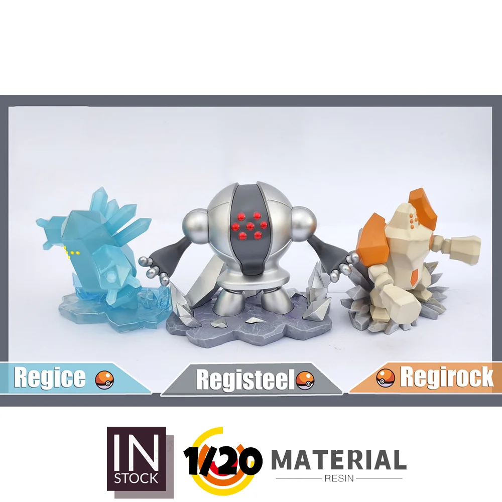 

[Предзаказ] 1/20 фигурка из смолы [ACE] - Regirock & Regice & registered teel