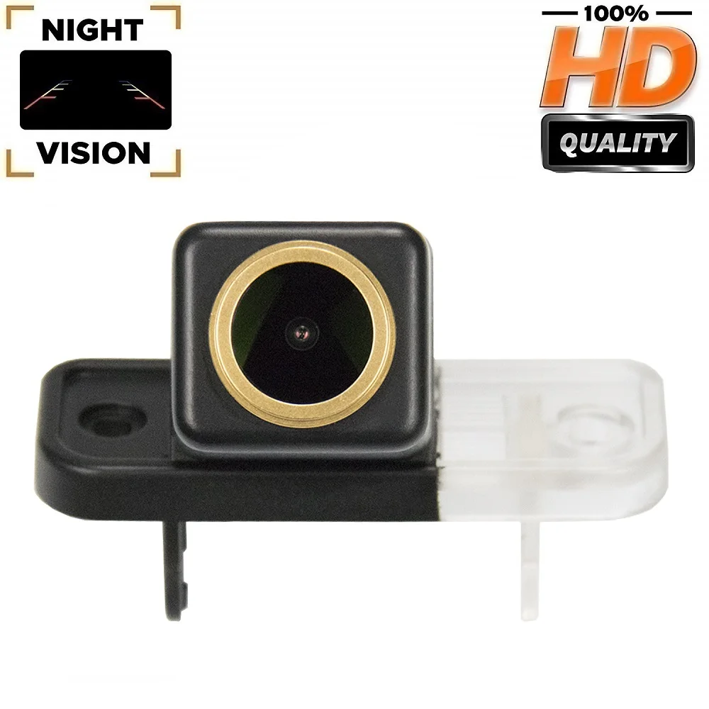 

HD 720p Rear View Camera for MB Mercedes E-Class W211/W212 CLS-Class W219 W218, Night Vision Backup License Plate Light Camera