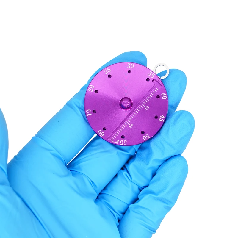 

1pc Dental Root Canal File Cutter Taper Gauge Root Canal File Measuring Gauge Taper Calibration Gauge Dental Tools