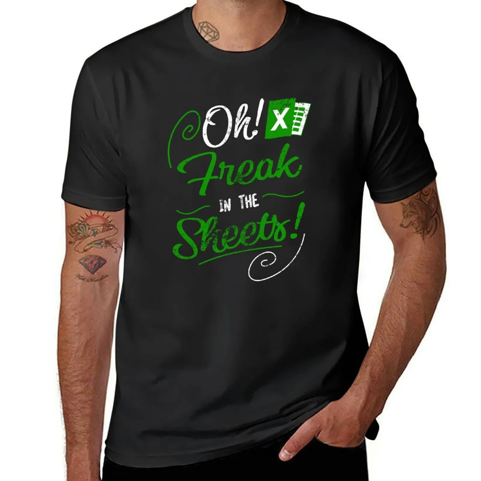 

Oh Freak In The Sheets Funny Accountant Quote T-Shirt oversized t shirt summer shirt plain fruit of the loom mens t shirts