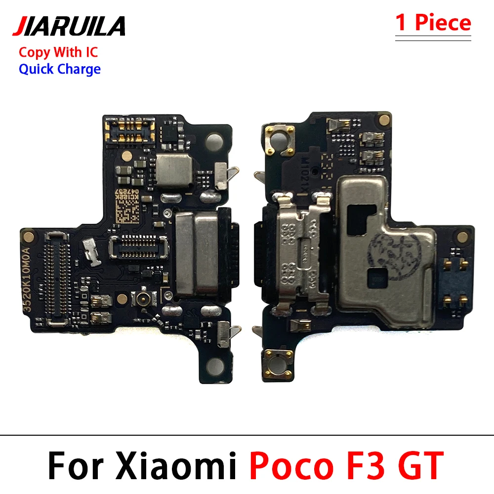 NEW USB Charging Port Microphone Dock Connector Board Flex Cable For Xiaomi Poco F5 F4 F3 GT X5 X6 Pro F4 5G M5S C61 C65 M6 4G