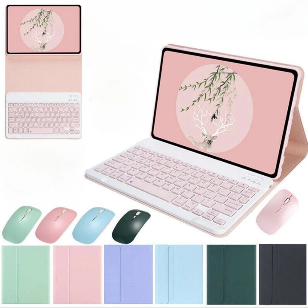 Colorful Candy Wireless Bluetooth Keyboard Magnetic Leather Case Cover For Lenovo Legion Y700  8.8 inch 2nd Gen 2023 TB-320FC