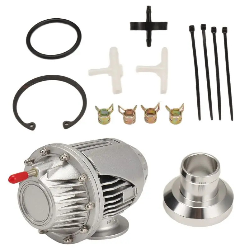 

Переходник SQV4, продувочный клапан, турбопредовой клапан, регулируемый фланцевый продувочный клапан SQV4, серебристый