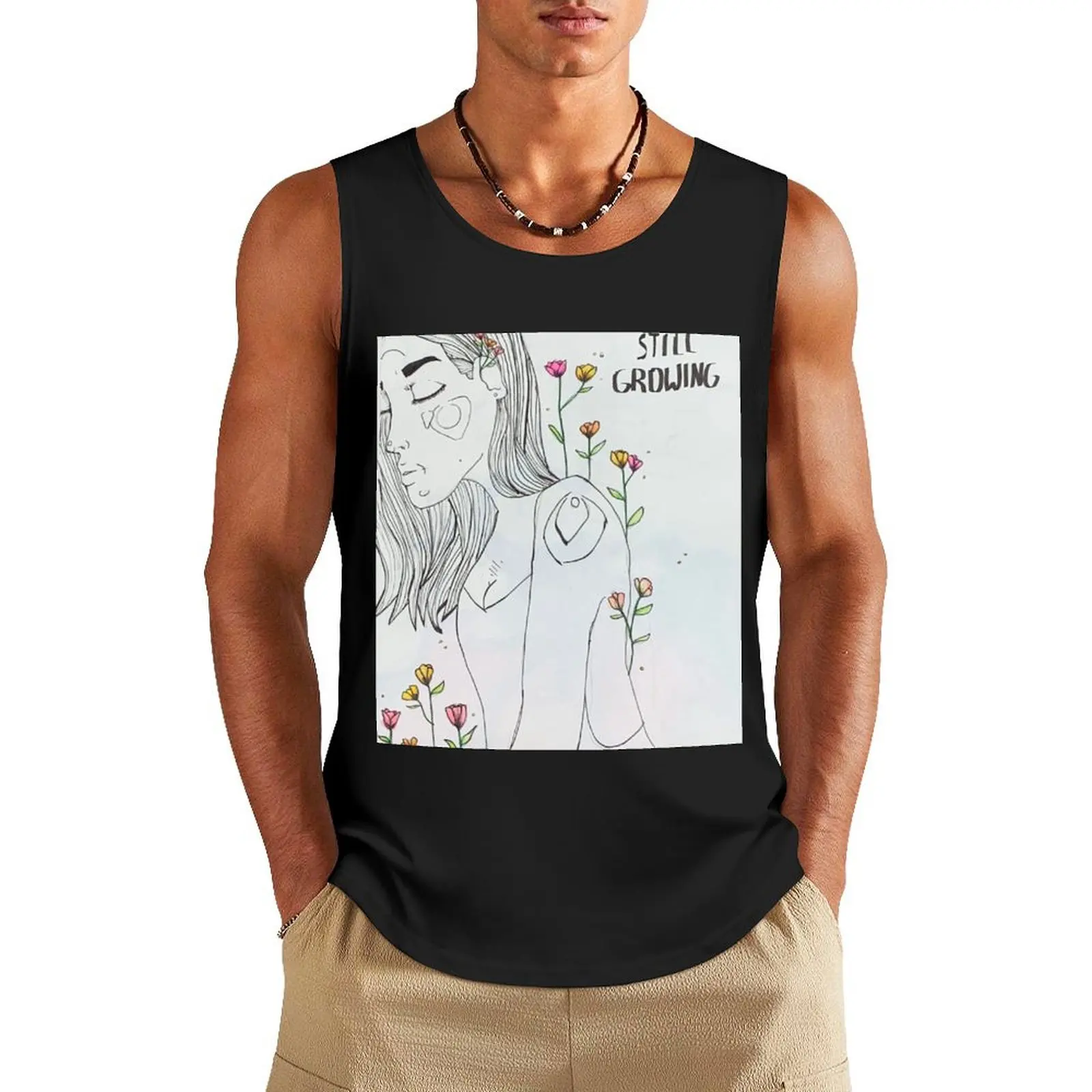 

Still Growing Tank Top T-shirt for fitness running shirt underwear