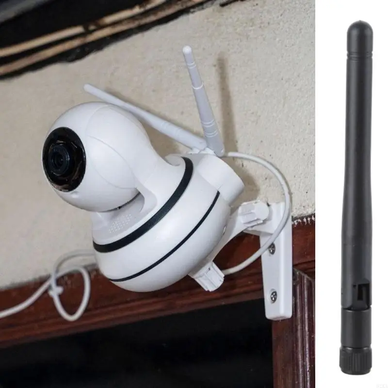 62KA WiFi Antennas 2.4GHz/5.8GHz Double Band 6DBi RP-SMA Connection for PCI Card Camerar Wireless Networking Routers