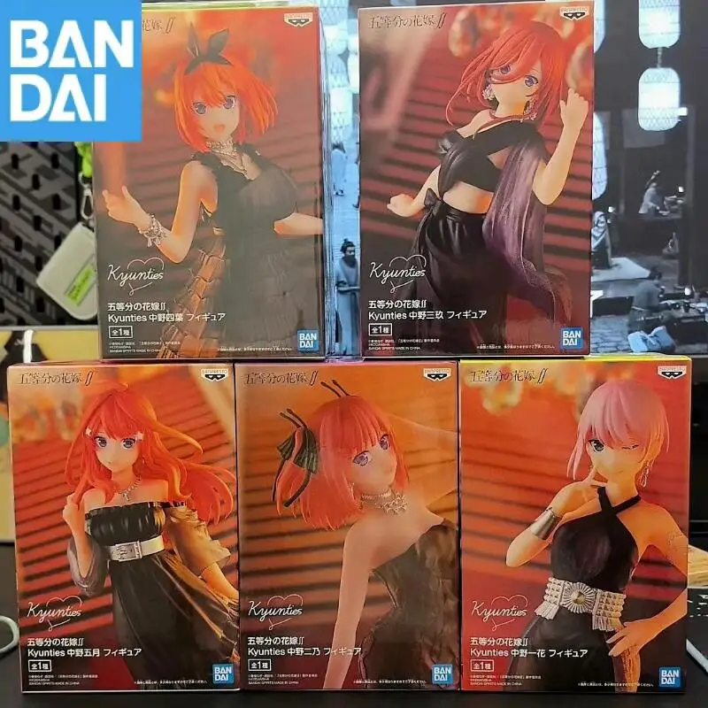 

Genuine Bandai Namco Banpresto The Quintessential Quintuplets Nakano Itsuki Yotsuba Miku Nino Ichika Collector Toy Gift Model