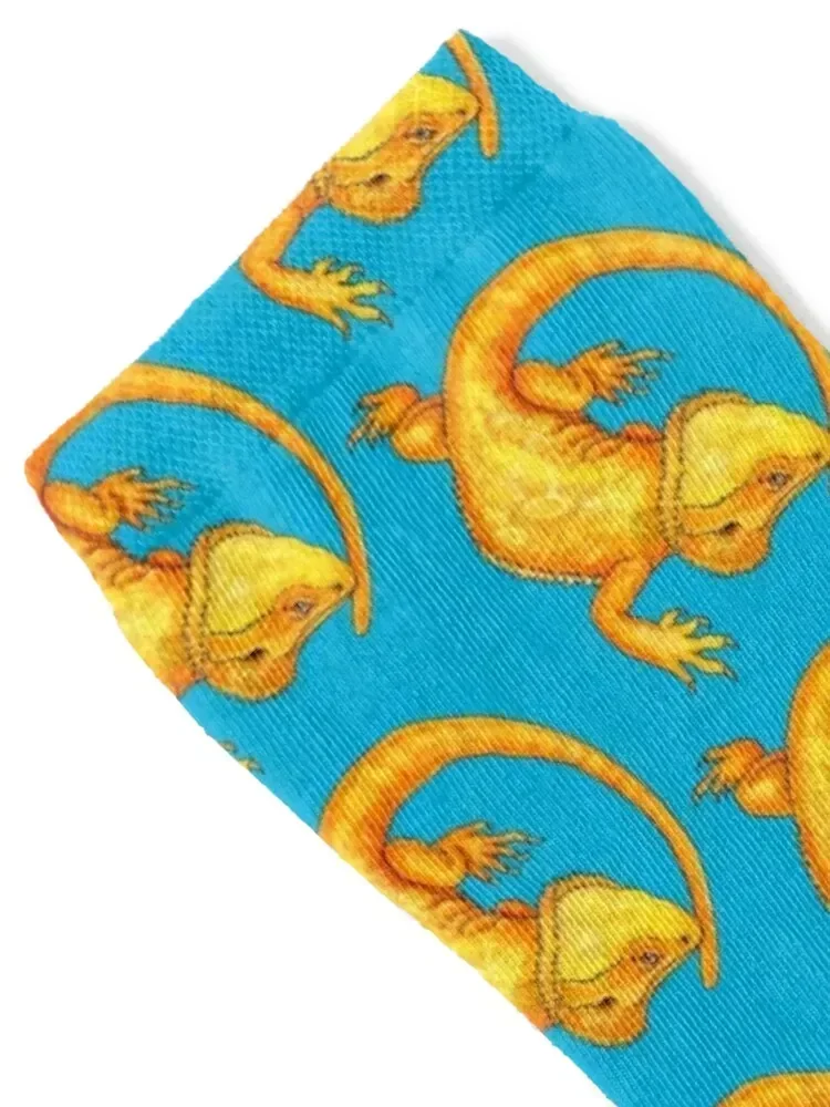 Bearded dragon Socks new in's Hiking boots anti-slip floral Men's Socks Luxury Women's