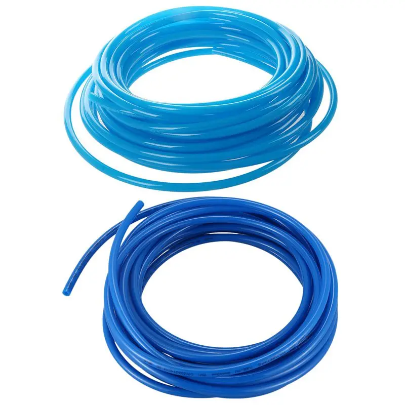 A59Z-8Mm(OD) X5mm(ID) PU Air Tubing Pipe Hose 10 Meter Blue & 10M 6Mm X4mm Pneumatic Polyurethane PU Hose Tube Pipe Blue