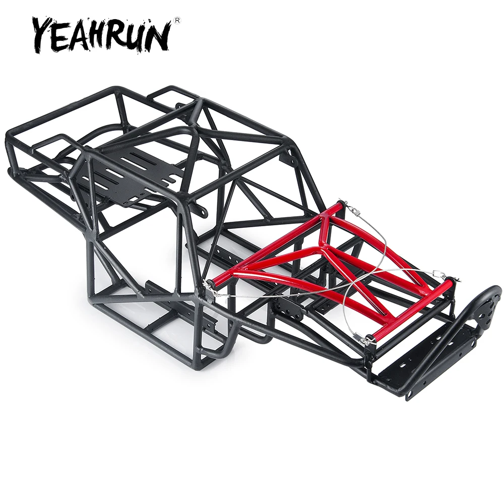 

YEAHRUN Full Metal Steel Chassis Roll Cage Frame Body for Axial Wraith 90018 1/10 RC Crawler Climbing Car Model Upgrades Parts