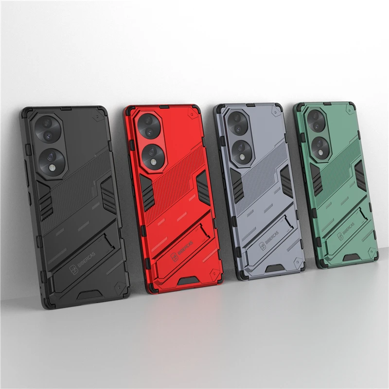 For Honor 70 Case Cover For Huawei Honor 70 5G Capas New Stand Kickstand Shockproof Back Holder Cover For Honor 70 Pro 5G Fundas