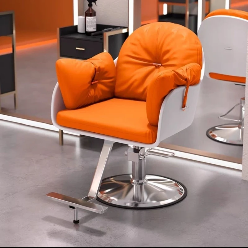 Hair Salon Chair with Rotatable Lifting Function, Hair Salon Chair, Ironing and Dyeing Area, Hair Cutting Chair, Hydraulic Chair