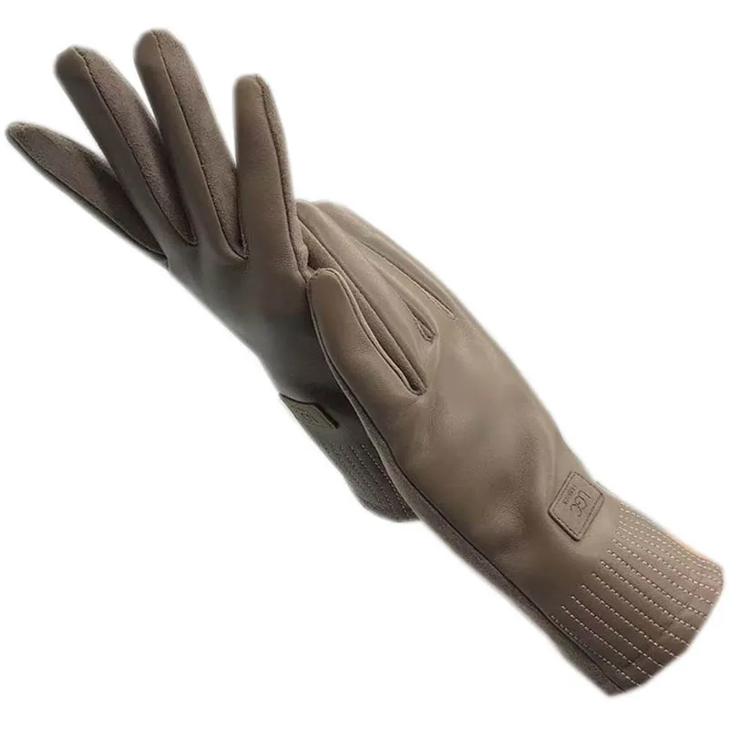 

Новые модные и теплые женские перчатки на зиму. Они совместимые с сенсорным экраном, модные и теплые, подходят для вождения.